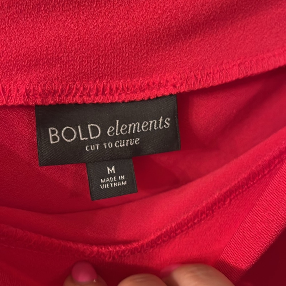 Bold Elements Blouse Size Medium - image 2